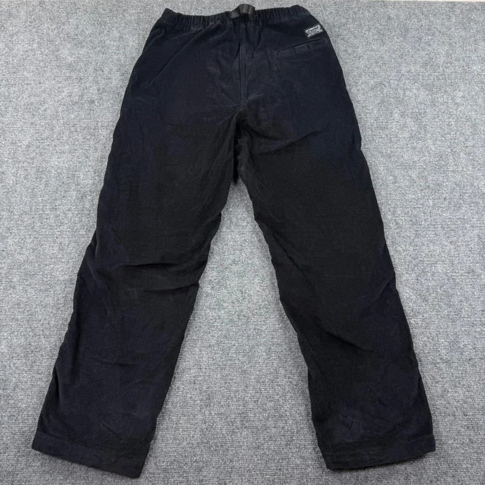Levis Corduroy Climbing Pants S Black‎ Webbing Belt Utility Mens